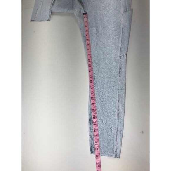 Lululemon Womens Fast & Free Legging Tight 12 Blue Fog Water Athleisure - Picture 12 of 13